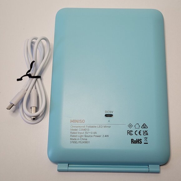 Cinnamoroll Foldable LED Light Up Mirror - Picture 8 of 10